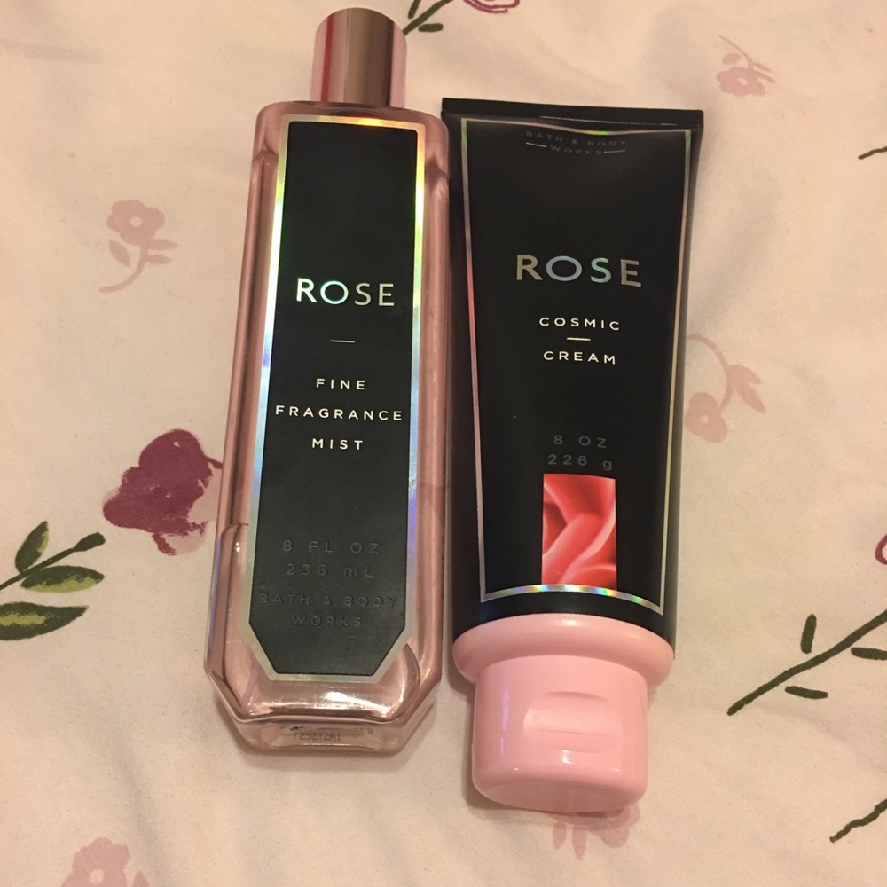 “Rose “Fine Fragrance Mist and Cosmic Cream !